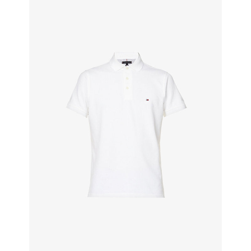  Tommy Hilfiger Slim-fit cotton-pique polo shirt