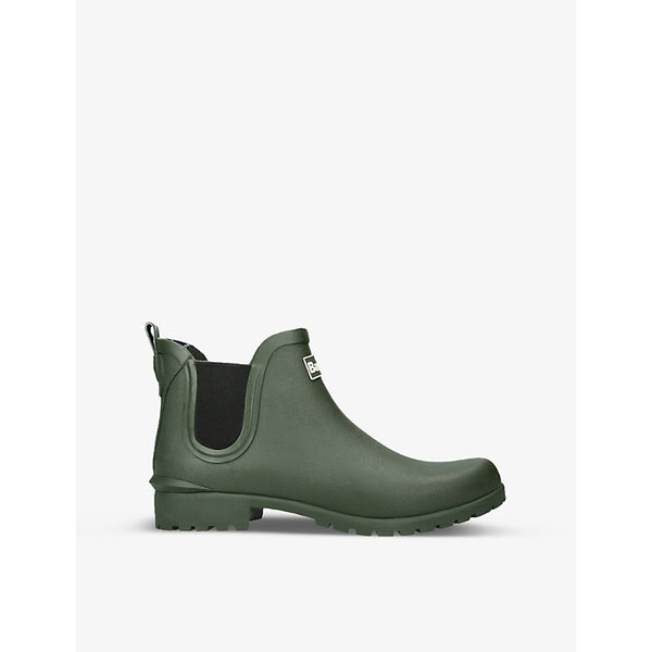 Barbour Wilton rubber Chelsea wellington boots