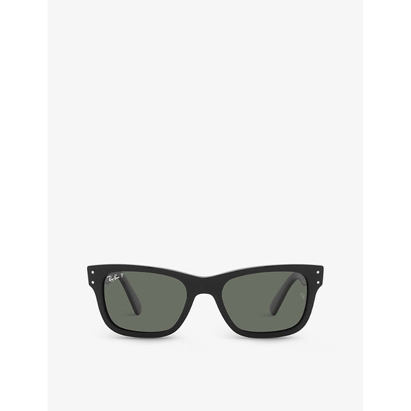 Ray-Ban RB2283 Mr Burbank rectangle-frame acetate sunglasses | LYBSTORE