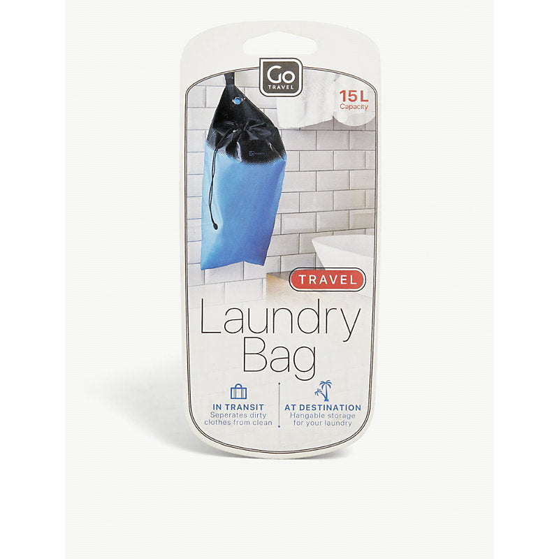 Go Travel Drawstring woven travel laundry bag 17.4cm x 7.4cm | Go Travel