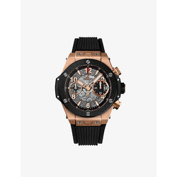 Hublot 5Z4MR0 Big Bang Unico 18kt rose gold sapphire crystal watch