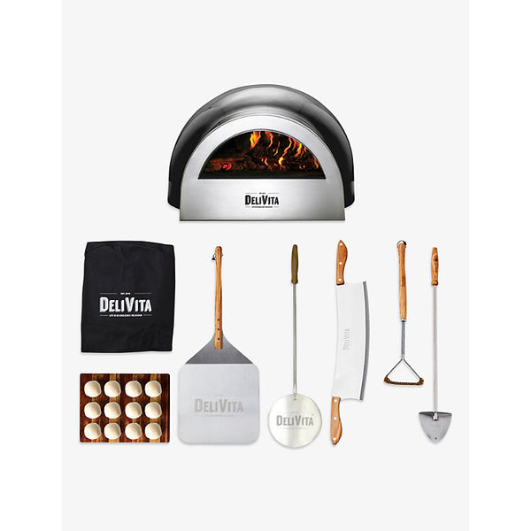 Delivita Pizzaiolo Collection wood-fired pizza oven 75cm