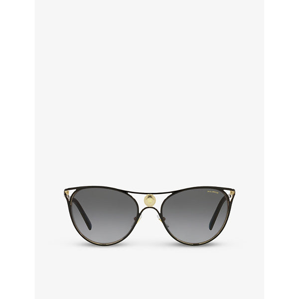  Versace VE2237 cat-eye metal sunglasses