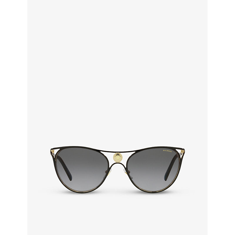  Versace VE2237 cat-eye metal sunglasses