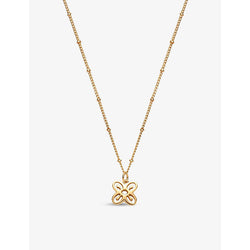 La Maison Couture With Love Darling #2 Bese Saka 14ct yellow gold-plated vermeil sterling-silver pendant necklace