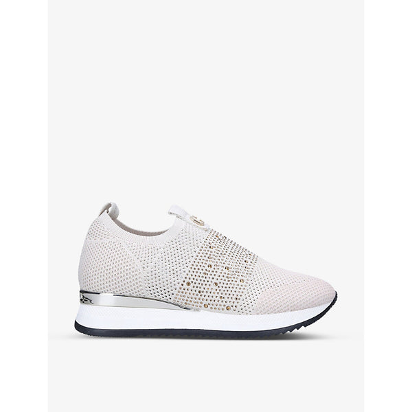 Carvela Janeiro embellished knitted trainers