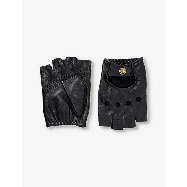 Dents Snetterton fingerless leather gloves