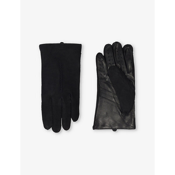 Dents Touchscreen suede gloves