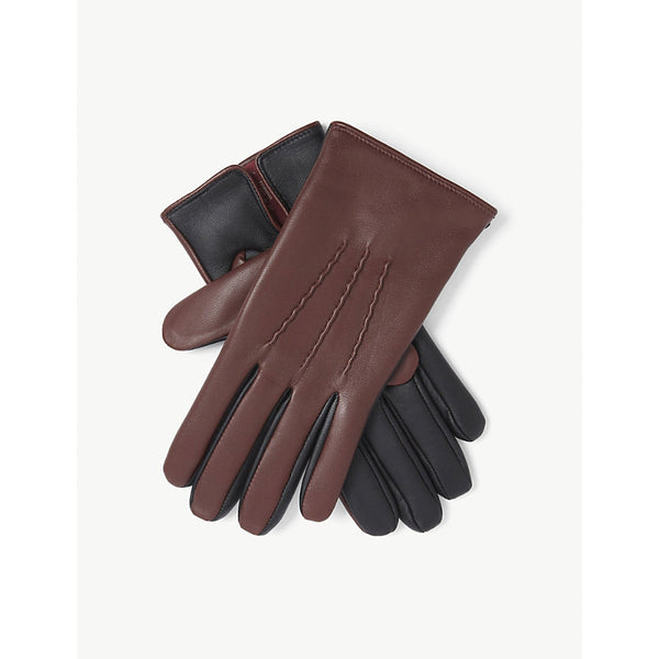 Dents Penrhyn touchscreen leather gloves