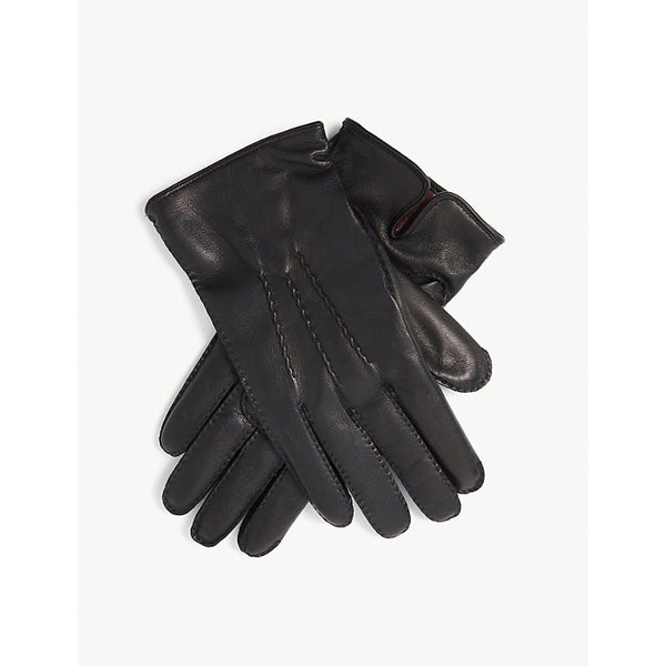 Dents Levens cashmere-lined leather gloves