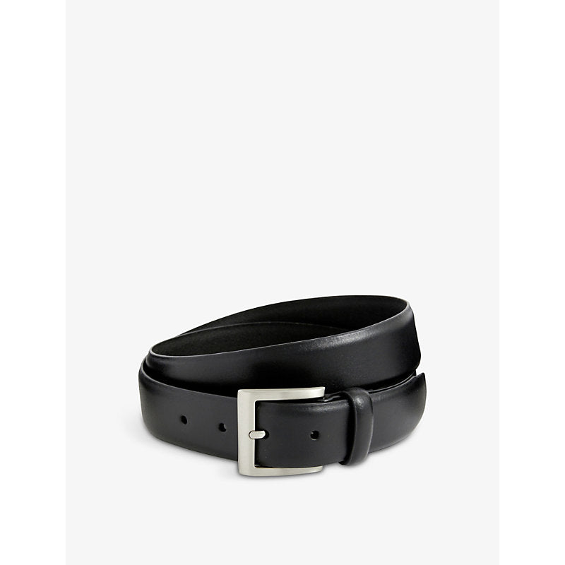 Mens Dents Glossy leather belt