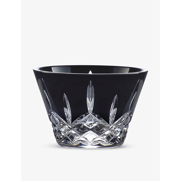 Waterford Lismore Black crystal votive 6cm