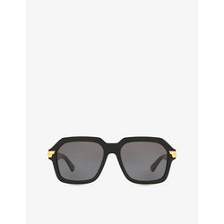  Bottega Veneta BV1123S square-framed acetate sunglasses