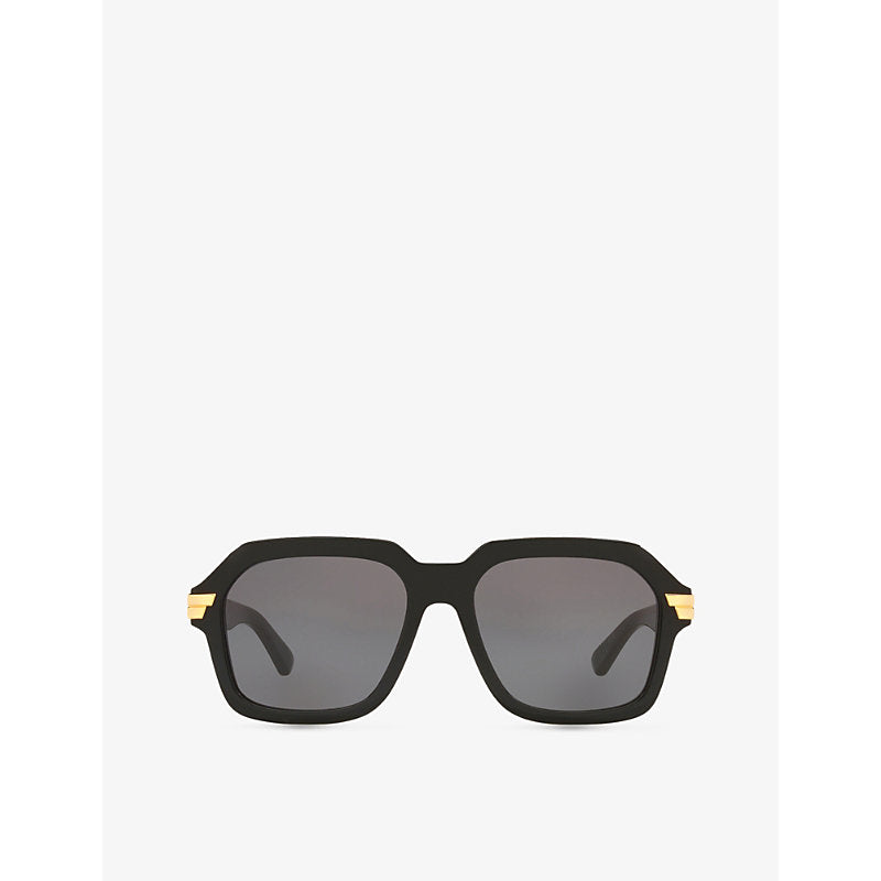  Bottega Veneta BV1123S square-framed acetate sunglasses