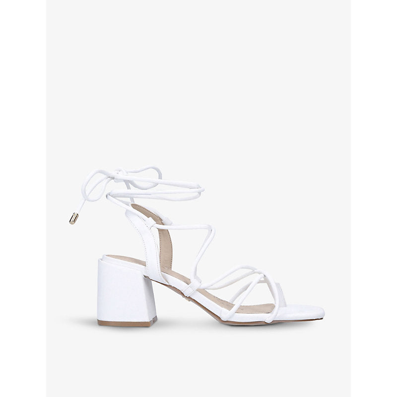 Kg Kurt Geiger Roma strappy vegan-leather heeled sandals