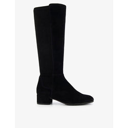 Dune Tayla knee-high suede boots