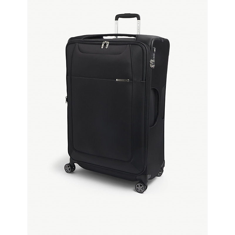 Samsonite Spinner soft-shell 4 wheel branded woven suitcase 78cm | Samsonite