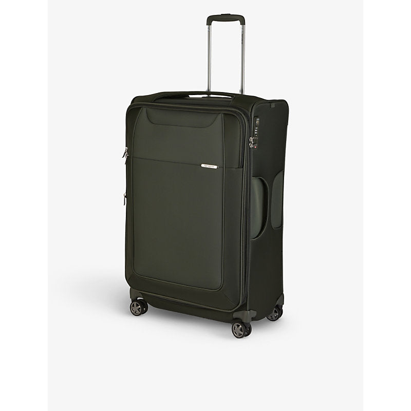 Samsonite Spinner soft-shell 4 wheel branded woven suitcase 78cm | Samsonite