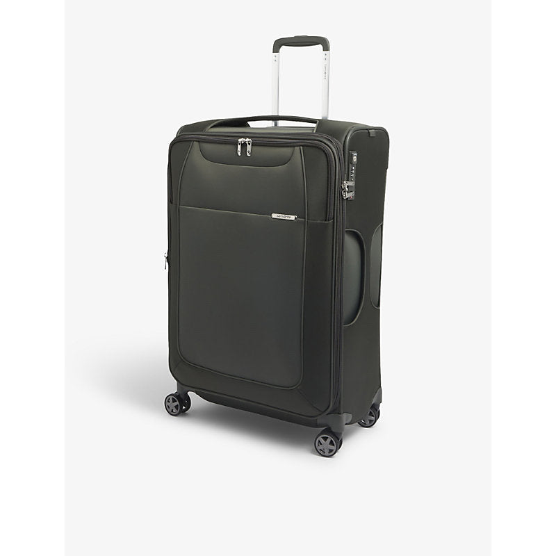 Samsonite Spinner soft-shell 4 wheel branded woven suitcase 71cm | Samsonite