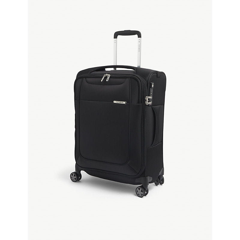 Samsonite Spinner soft-shell 4 wheel branded woven cabin suitcase 55cm | Samsonite