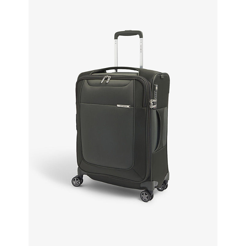 Samsonite Spinner soft-shell 4 wheel branded woven cabin suitcase 55cm | Samsonite