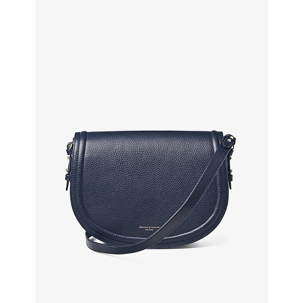 Aspinal Of London Stella grained-leather cross-body bag