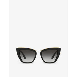  Dolce & Gabbana DG6144 cat eye-frame nylon sunglasses