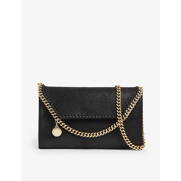  Stella Mccartney Falabella mini vegan-leather cross-body bag