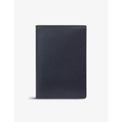 Smythson Panama 2022 grained-leather passport cover