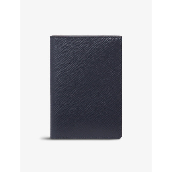 Smythson Panama 2022 grained-leather passport cover | LYBSTORE