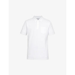  Sunspel Riviera slim-fit cotton-piqué polo shirt