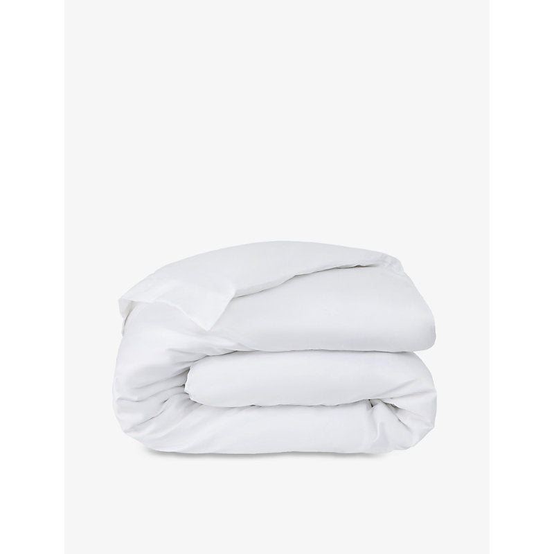 The White Company Sateen cotton single duvet cover