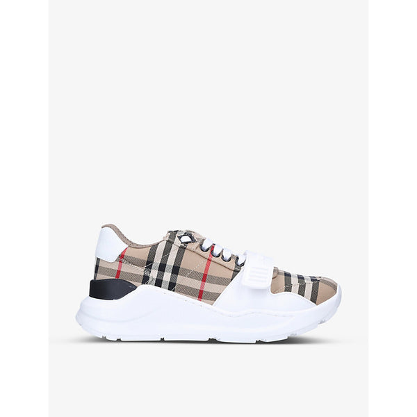 Burberry New Regis vintage check canvas trainers