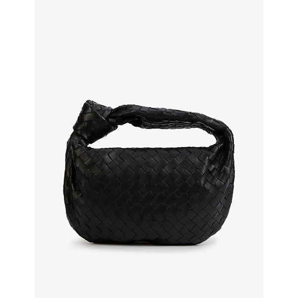 Bottega Veneta Teen Jodie intrecciato leather top-handle bag