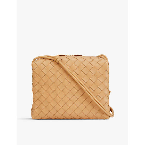 Bottega Veneta Loop Intrecciato leather cross-body bag