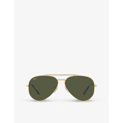  Ray-Ban RB3625 aviator-frame metal sunglasses