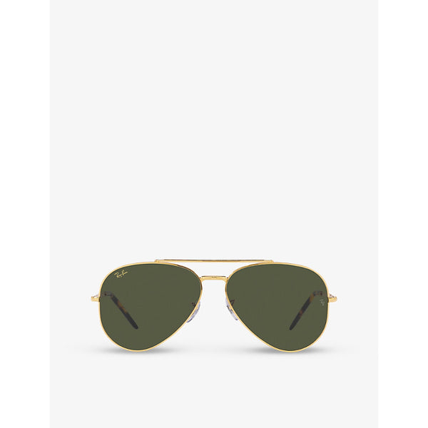  Ray-Ban RB3625 aviator-frame metal sunglasses