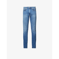 Mens Frame L'Homme slim-fit slim-leg cotton-blend denim jeans