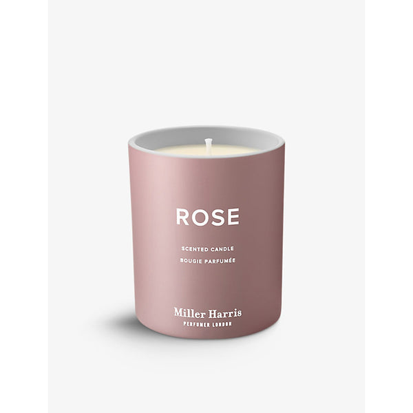 Miller Harris Rose natural wax scented candle 220g