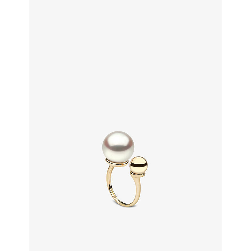 Yoko London South Sea 18ct yellow-gold and pearl ring