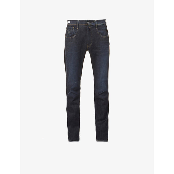 Replay Anbass Hyperflex Re-Used slim-fit stretch-denim jeans