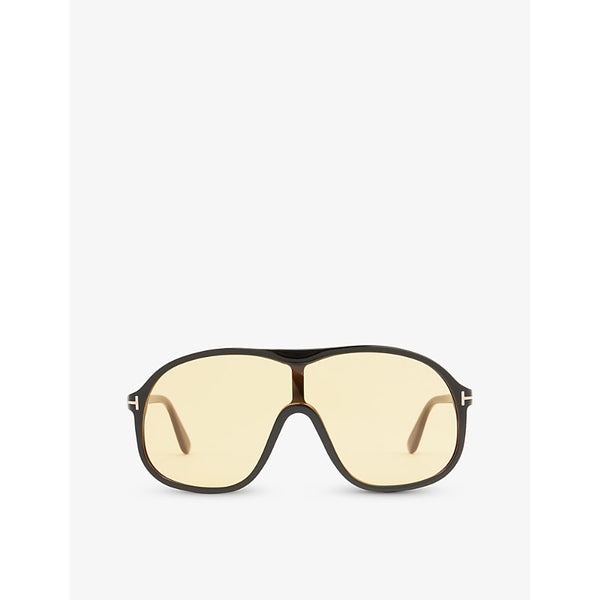  Tom Ford TR001402 aviator-frame acetate sunglasses