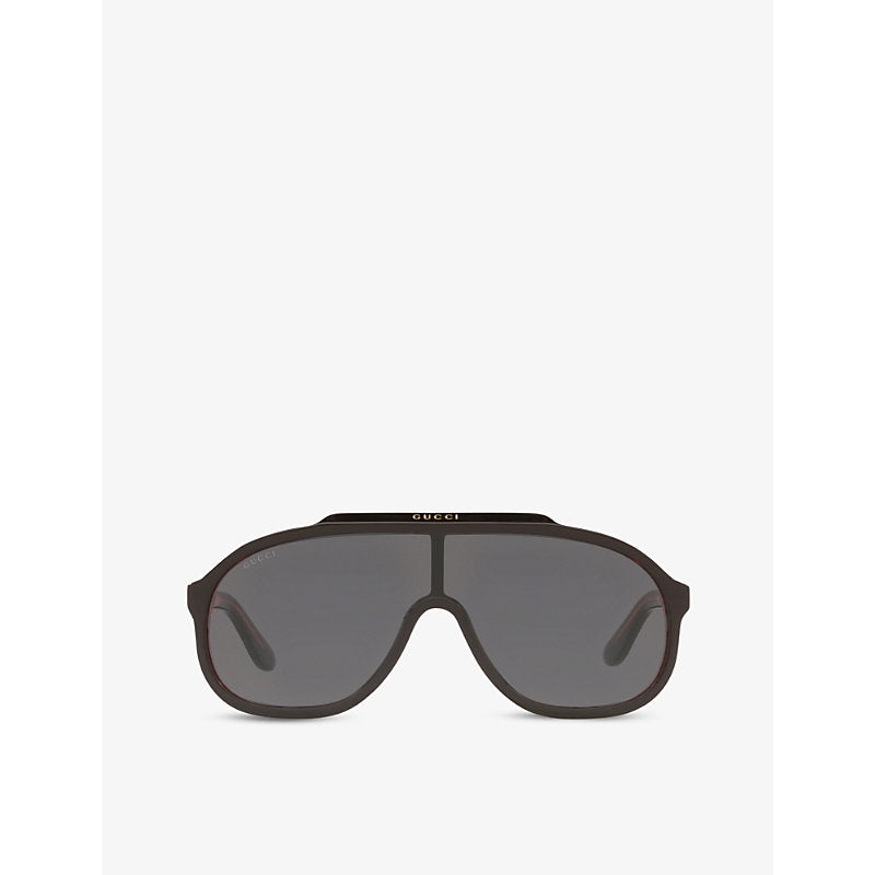  Gucci GG1038S pilot-frame acetate sunglasses