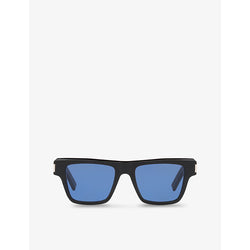  Saint Laurent SL469 rectangle-frame acetate sunglasses