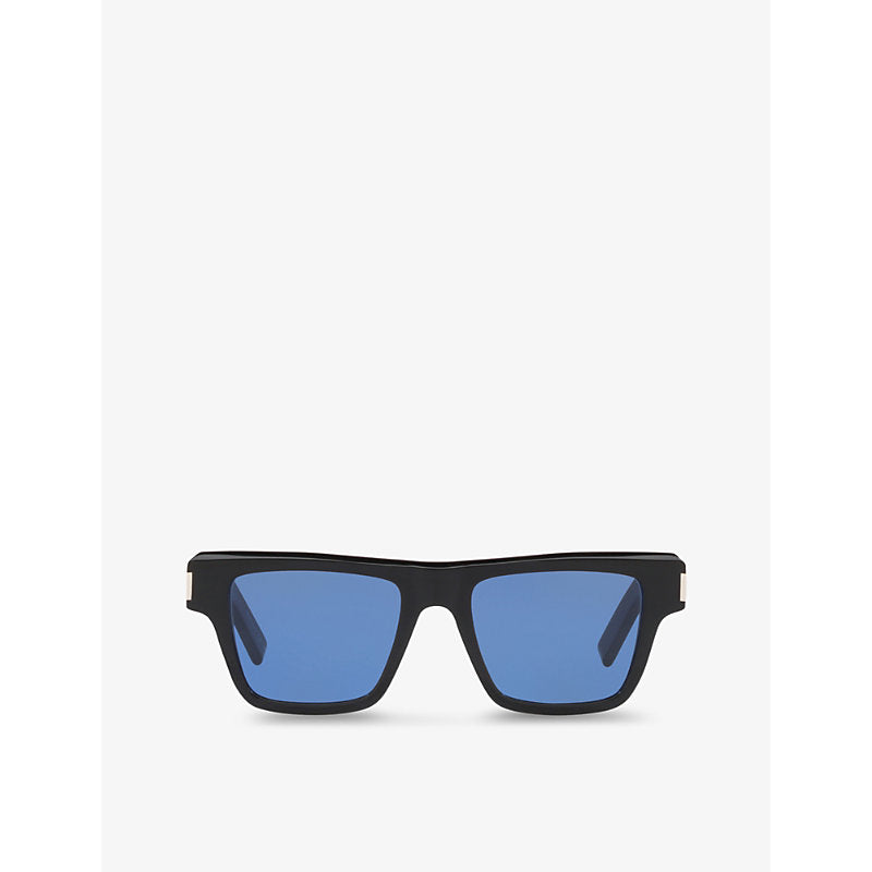  Saint Laurent SL469 rectangle-frame acetate sunglasses