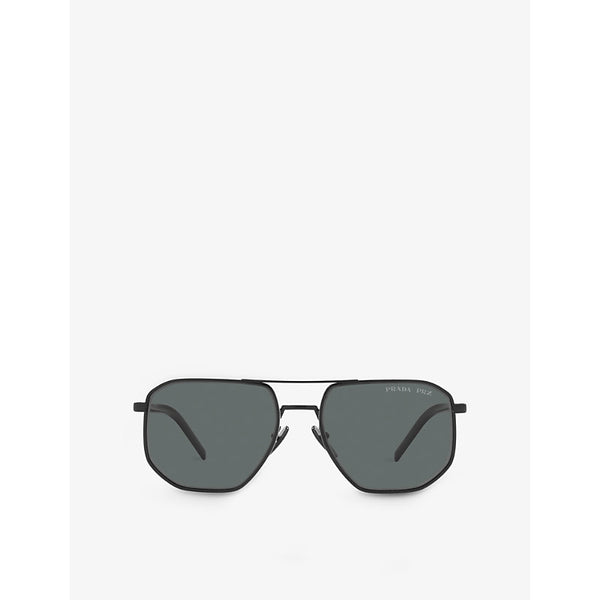 Prada PR 59YS slim-temple metal sunglasses