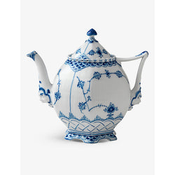 Royal Copenhagen Blue Fluted Full Lace porcelain teapot 1L