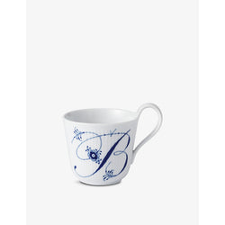 Royal Copenhagen Alphabet B hand-painted porcelain mug 330ml