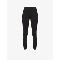  Lululemon Fast and Free drawstring-waist high-rise stretch-knit leggings