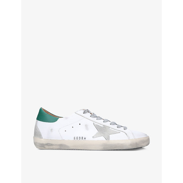 Golden Goose Superstar leather low-top trainers